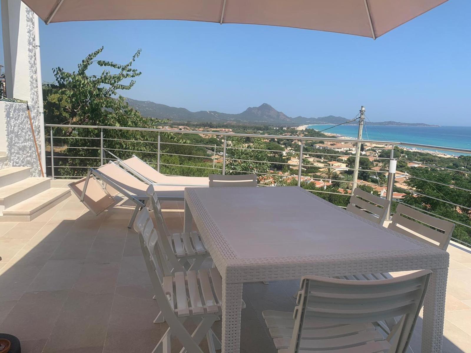 La Terrazza Sull'Alba Villa Costa Rei Exterior photo